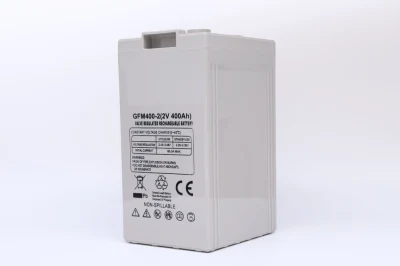  Bateria de alta qualidade de 2V, bateria de 400ah de economia de energia solar de armazenamento.  Bateria de 4V, 6V, 12V para várias aplicações de energia motriz